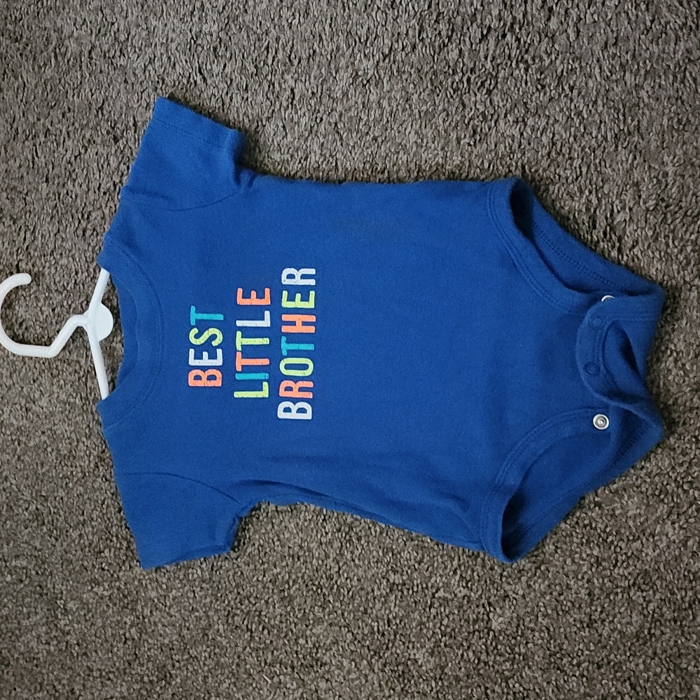 Carters 9 month blue body suite.